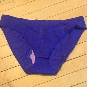 Sheer Bikini Briefs in blue, black and beige